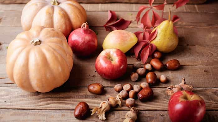 L'autunno e i suo ingredienti